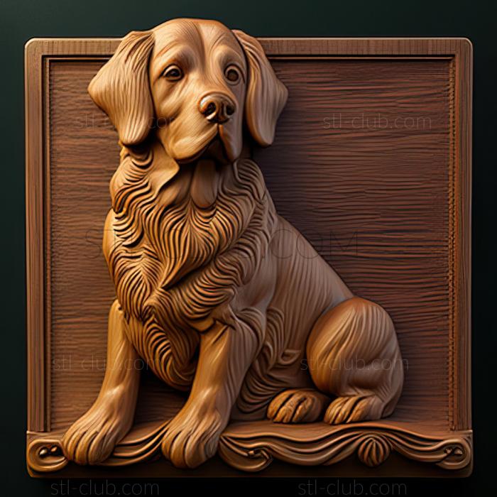 3D model st Cromforlander dog (STL)